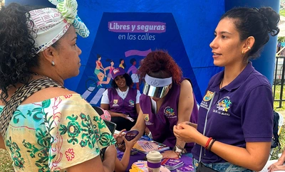 Vamos a gozarnos el Festival Petronio Álvarez ‘Libres y Seguras”: el Kiosko Violeta acompaña a mujeres y niñas en la Casa Grande del Pacífico