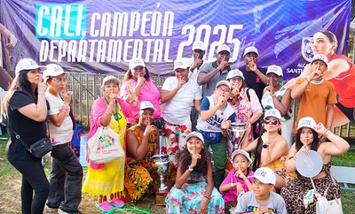 Joseph Herrera, doble medallista de los Juegos Departamentales, brilló con su presencia en el Festival Petronio Álvarez