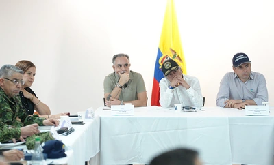 Alcalde Eder anuncia PMU permanente con Fuerzas Militares y la Nación para eliminar amenaza terrorista en el sur del Valle