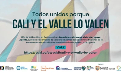 ¡Cali y el Valle del Cauca lo valen! Un llamado a la solidaridad ciudadana