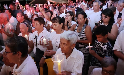 ‘Una Luz por Cali’: cientos de velas se encendieron para rechazar la violencia