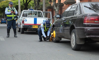 Así va la estrategia de los cepos vehiculares por mal estacionamiento en Cali