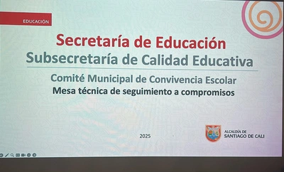 El Comité Municipal de Convivencia Escolar (COMCE) refuerza estrategias para la convivencia escolar, evalúa avances y ajusta protocolos