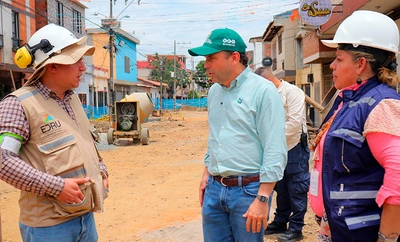 Con adelantos en el cronograma de obra, avanza la renovación del barrio Obrero