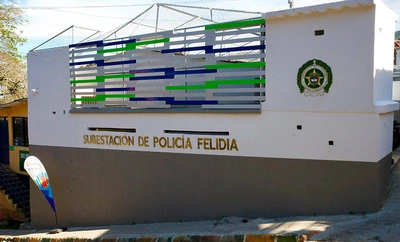 Alcaldía de Cali mejora las condiciones de seguridad en la zona rural:  subestación de Policía de Felidia estrena nueva cara