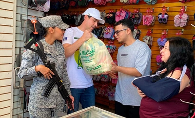 Más de 150 familias recibieron ayudas tras el atentado en inmediaciones de la Base Marco Fidel Suárez