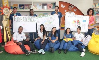 Estudiantes de la Institución Educativa Diez de Mayo participan de proceso formativo sobre estilos de vida saludables