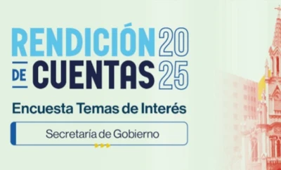 ¡Te escuchamos! Participa de la Encuesta de Temas de Interés para la segunda jornada de Rendición de Cuentas de la Secretaría de Gobierno