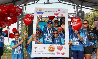 La mañana caleña fue una pista de emociones este domingo con la ‘Carrera La Isla RUN 4.2K’