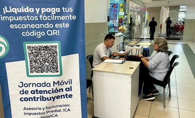 Hacienda Distrital se acerca a la comunidad caleña con jornada de atención en barrios, corregimientos y centros comerciales