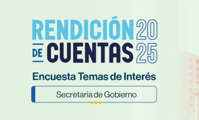 Ampliación del plazo para diligenciar la encuesta de temas de interés para la segunda rendición de cuentas de la Secretaría de Gobierno