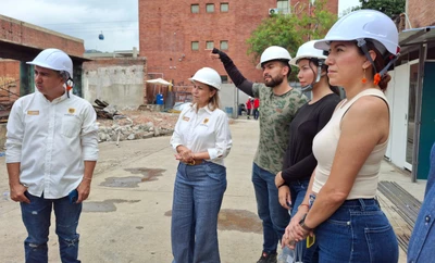 Así avanza la recuperación de la galería de Siloé