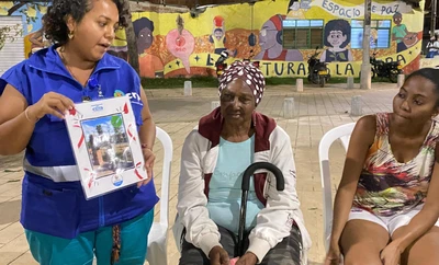 El ‘Comadreo de la Cultura Ciudadana’ llegó al Bulevar de Oriente