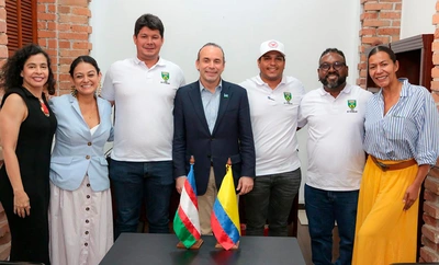 Delegación de Cartagena visitó el barrio Obrero en el marco del hermanamiento que busca proyectarlo como epicentro cultural