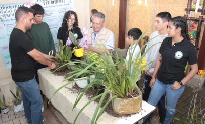 Proyecto pedagógico productivo de orquídeas se roba el show por su creatividad