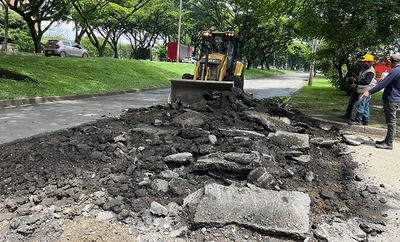 Secretaría de Infraestructura de la Alcaldía de Alejandro Eder supera las 40 cuadrillas recuperando a Cali