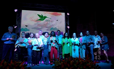Entre versos, música y danza, inició el Festival Internacional de Poesía Cali 2025