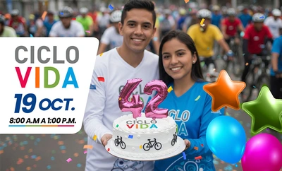 Con música, movimiento y unión ciudadana, Cali celebrará el domingo  los 42 años de la Ciclovida