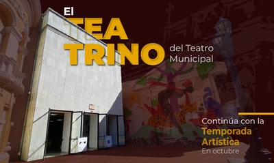 Cine, música y teatro; continúa la temporada artística en el Teatrino del Teatro Municipal