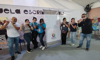Instrumentos y saberes ancestrales cautivaron al público en la Feria del Libro de Cali, en su segundo día