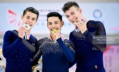 Patinadores artísticos caleños le dieron oro, plata y bronce a Colombia en el ‘Mundial de China’