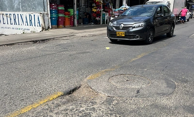 Pavimentación de la entrada al barrio Meléndez por la carrera 94 quedará lista antes que termine el 2025