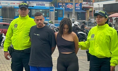 Autoridades capturan a ‘moto-ladrones’ que dispararon en medio de un intento de hurto: hay recompensa por colaboración ciudadana