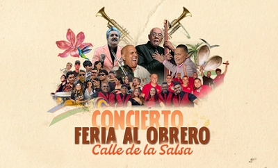 El 19 de diciembre en el barrio Obrero, un gran concierto internacional de salsa encenderá la temporada de Feria