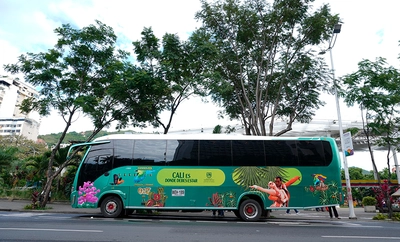 Este 19 de diciembre, el parque del barrio Obrero será punto de llegada del bus turístico