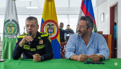 Alcalde Alejandro Eder destaca la llegada del general Edwin Urrego para reforzar ofensiva contra el crimen organizado en Cali