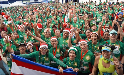 La ‘Capital Deportiva de Colombia y América’ despidió el año con la Carrera ‘Cali, la Sucursal de la Navidad 5K’