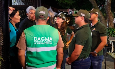 Dagma inició operativos de control y educación ambiental en los corredores gastronómicos de la ciudad