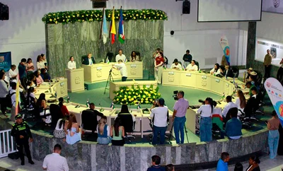 Los 23 consejeros municipales de Juventud juraron trabajar por el cambio y el sueño de una Cali reconciliada