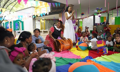 Inició la atención a la primera infancia en Cali: las Unidades de Transformación Social abrieron puertas
