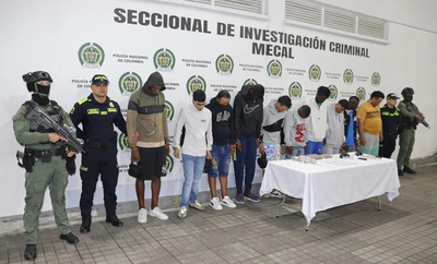 Ofensiva contra el crimen en Cali: caen dos bandas dedicadas al microtráfico en entornos escolares y parques de la ciudad