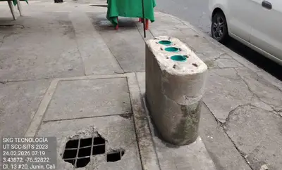 El vandalismo pone en riesgo la movilidad en las vías de Cali: cuidar la red semafórica es compromiso de todos