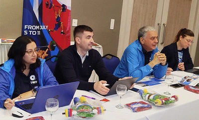 Organización del ‘Mundial Sub-17 de Pesas’ se reunió en Cali con delegados de la Federación Internacional