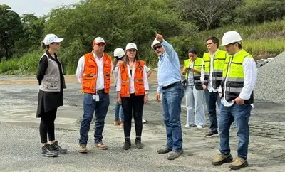 Las principales canteras de la región, unidas por la recuperación de la malla vial