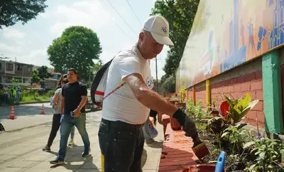 ‘Mi Cali Bella’ se toma la Avenida Ciudad de Cali y embellece su territorio