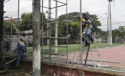 La administración de Alejandro Eder avanza con la recuperación de escenarios deportivos en la avenida Ciudad de Cali