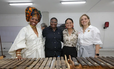 Alcaldía de Cali entregó marimbas a instituciones etnoeducativas para fortalecer la formación musical en los territorios