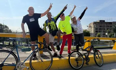 Cali se puso en movimiento: caminata y Ciclovida reunieron a familias en una jornada recreativa