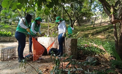 Por una Cali bella más verde y limpia, Promotores adelantan jornadas integrales de recuperación del espacio público