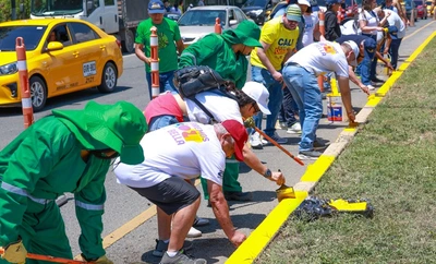 Cali inicia embellecimiento de ingresos a la ciudad con intervenciones y adecuaciones