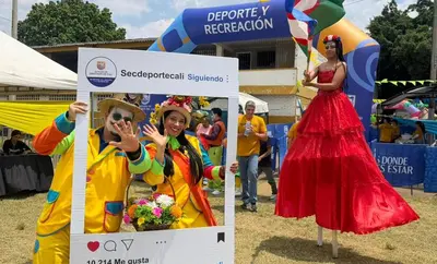 Comuna 10 y sectores aledaños disfrutaron del ‘Festival de la Familia’ en el Polideportivo de El Guabal