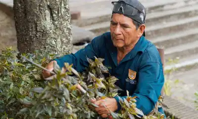 El Parque de los Poetas se puso ‘1A’ para recibir turistas, gracias a jornada de embellecimiento de la Alcaldía de Cali y la Policía