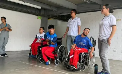 Paradeportistas de ‘Cali Élite’ afinan su camino al ‘Campeonato Nacional de Boccia’