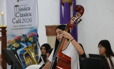 La música transforma vidas: concierto sinfónico en Los Álamos reunió a jóvenes talentos de Cali