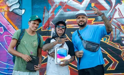El arte urbano se tomó el barrio San Luis con batalla de grafiti: ‘Cali está en obra’