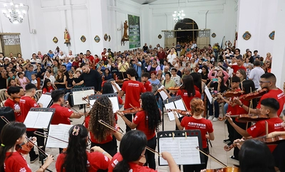 La Orquesta Sinfónica de Siloé se tomó la Parroquia de San Cayetano en el ‘II Festival de Música Clásica de Cali’